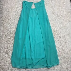 French Halter Dress with Flowy Back size M from French Boutique